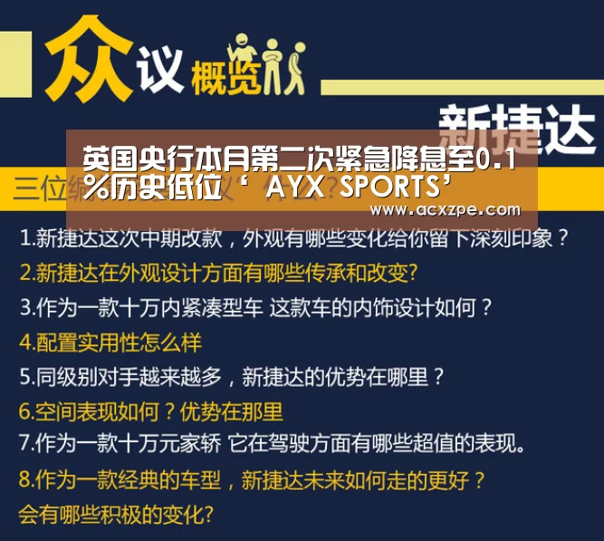 英国央行本月第二次紧急降息至0.1%历史低位‘ AYX SPORTS’